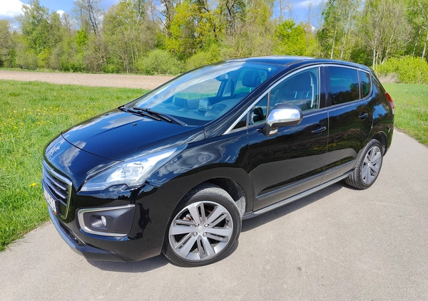 Peugeot 3008 cena 35900 przebieg: 214139, rok produkcji 2014 z Świebodzice małe 232